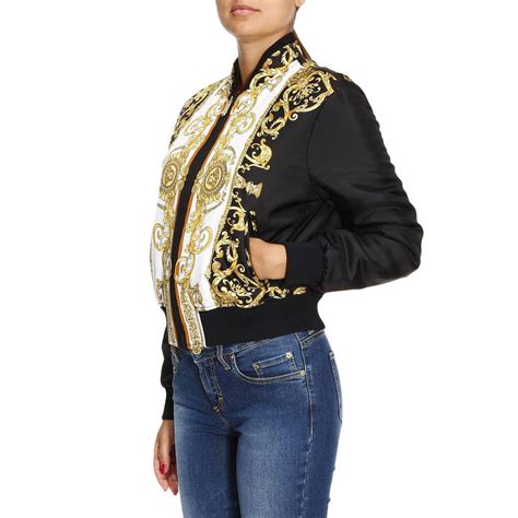 women's versace jacket|Versace coats for women.